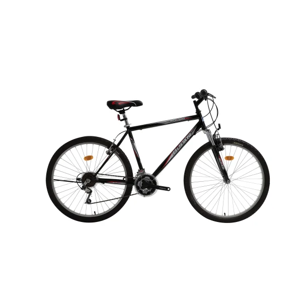 Bisan MTS 4200 V Fren 21 Vites 26 Jant Dağ Bisikleti Siyah Kırmızı 18 Kadro