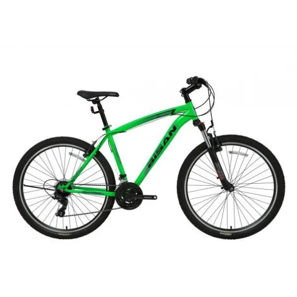 Bisan MTS 4600 V Fren 21 Vites 27,5 Jant Dağ Bisikleti Yeşil Siyah 18 Kadro