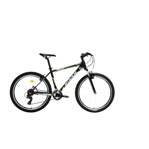 Bisan MTX 7050 V Fren 21 Vites 27,5 Jant Dağ Bisikleti Siyah Sarı 19 Kadro