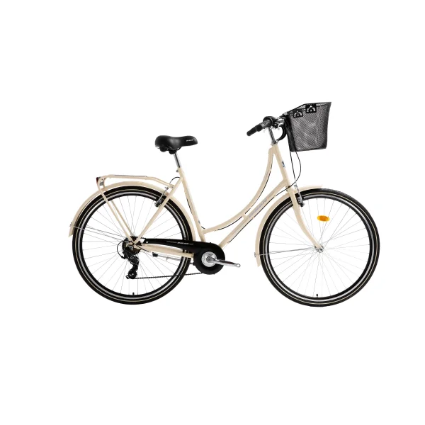 Bisan Paradise S V Fren 7 Vites 28 Jant Şehir Bisikleti Krem Gri 54 Kadro