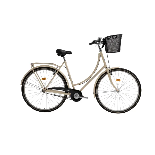 Bisan Paradise V Fren 28 Jant Şehir Bisikleti Krem Gri 54 Kadro