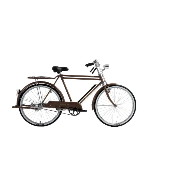 Bisan Roadstar Classic Çubuk Fren 26 Jant Şehir Hizmet Bisikleti Kahverengi 58 Kadro