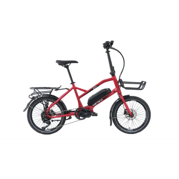 Carraro Duty 20 HD Fren Alivio 9 Vites 20 Jant Elektrikli Bisiklet Krom Kırmızı 41 Kadro