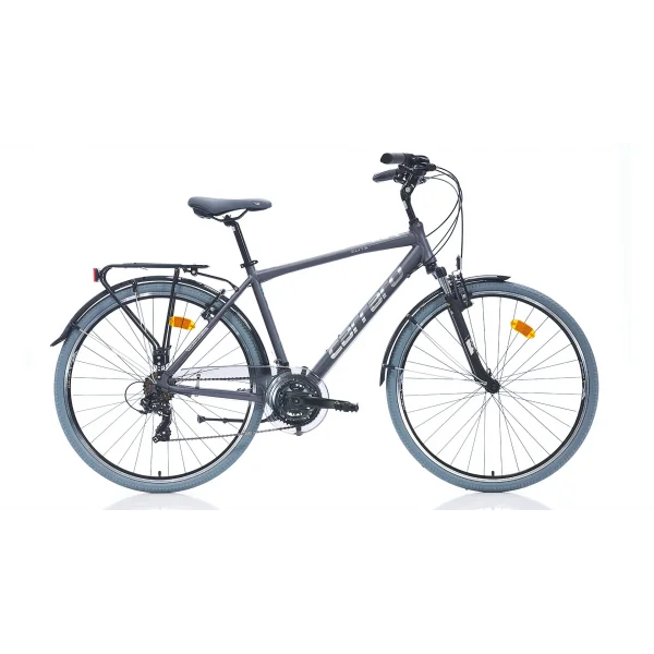 Carraro Elite 704 V Fren 21 Vites 28 Jant Şehir Bisikleti Antrasit Gri Krom 52 Kadro