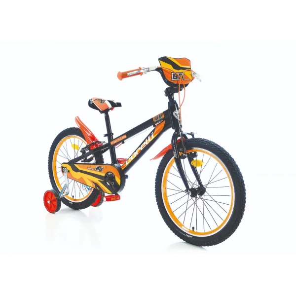 Corelli Formula 20 Jant Çocuk Bisikleti Alüminyum Kadro Siyah Turuncu