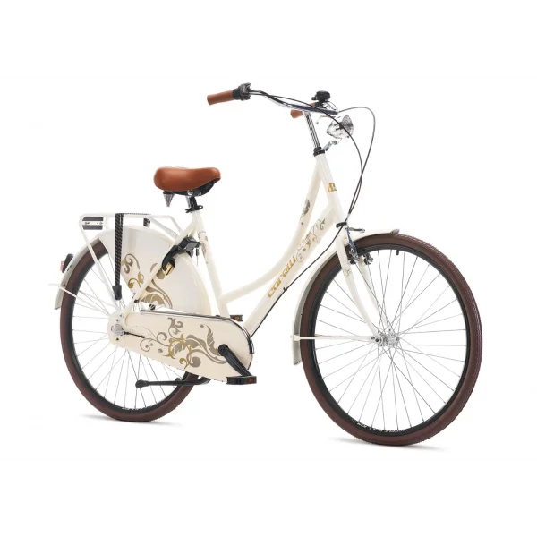 Corelli Genesis Ön V-Arka Kontra Fren Nexus 3 Vites 28 Jant Şehir Bisikleti Krem Kahve 20 Kadro