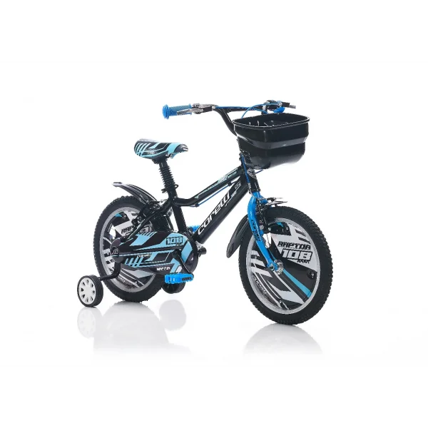 Corelli Raptor 20 Jant Çocuk Bisikleti Alüminyum Kadro Siyah Mavi