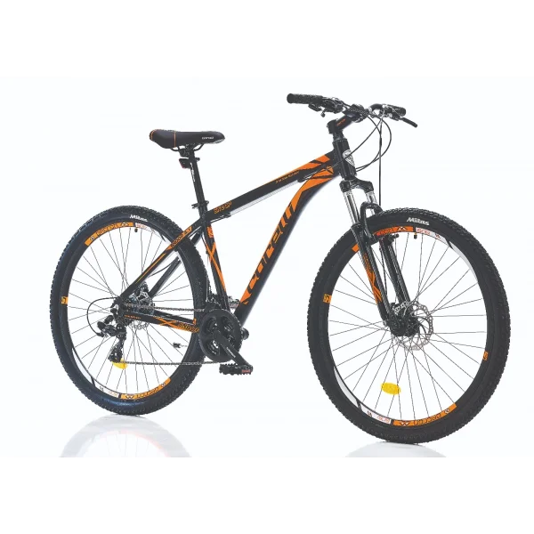 Corelli Snoop 4.1 MD Fren 24 Vites 27,5 Jant Dağ Bisikleti Siyah Neon Turuncu 20 Kadro