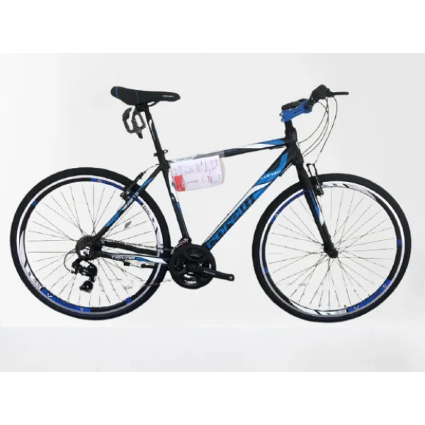 Corelli Trivor 1.0 V Fren 21 Vites 28 Jant Şehir Bisikleti Koyu Gri Mavi Beyaz 20 Kadro