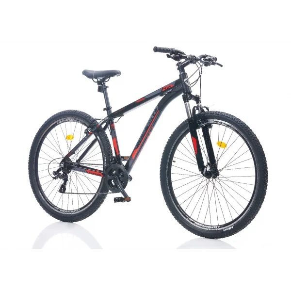 Corelli Via 1.1 V Fren 21 Vites 27,5 Jant Dağ Bisikleti Siyah Kırmızı Gri 18 Kadro