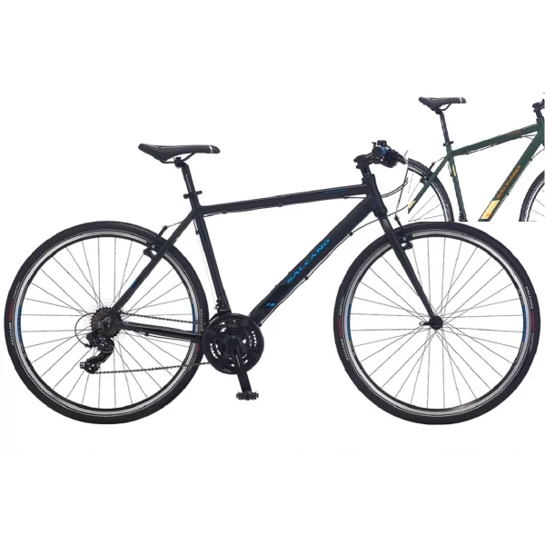 Salcano City Life 21S VR V Fren 21 Vites 28 Jant Şehir Gezi Bisikleti Haki Krem Kırmızı 21 Kadro