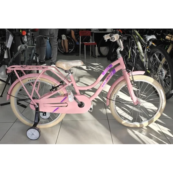 Salcano Flyer 20 V Fren 20 Jant Kız Çocuk Bisikleti Pudra Pembe Mor