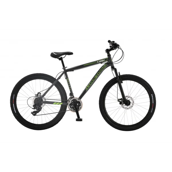 Salcano Lion 24 MD Disk Fren 21 Vites 24 Jant Dağ Bisikleti Siyah Sarı