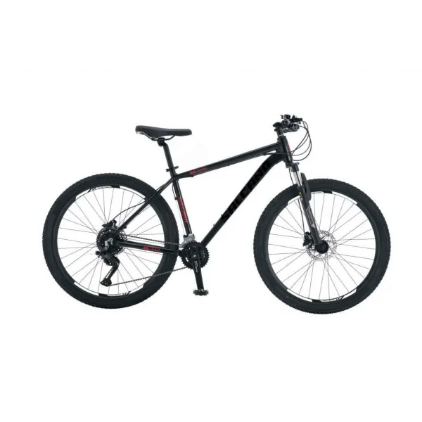Salcano NG Team 100 27,5 1x9 HD Fren Cues 9 Vites 27,5 Jant Dağ Bisikleti Siyah Kırmızı 18 Kadro