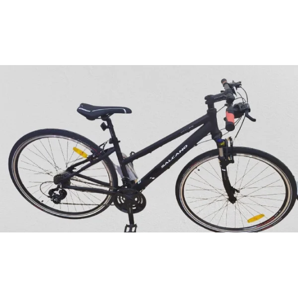 Salcano City Life 21S Unisex V Fren 21 Vites 28 Jant Şehir Bisikleti Siyah Kırmızı 16 Kadro