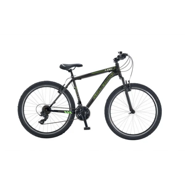 Salcano Lion 26 V Fren 21 Vites 26 Jant Dağ Bisikleti Siyah Yeşil 18 Kadro