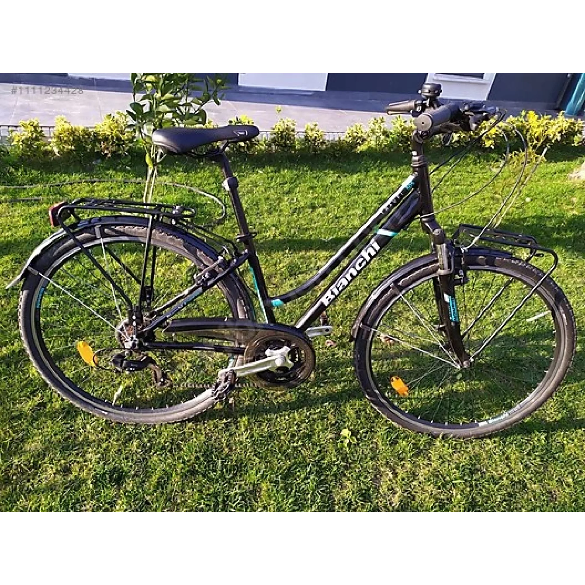 Bianchi Travel 505 V Fren 21 Vites 28 Jant Şehir Bisikleti Siyah Turkuaz 40 Kadro