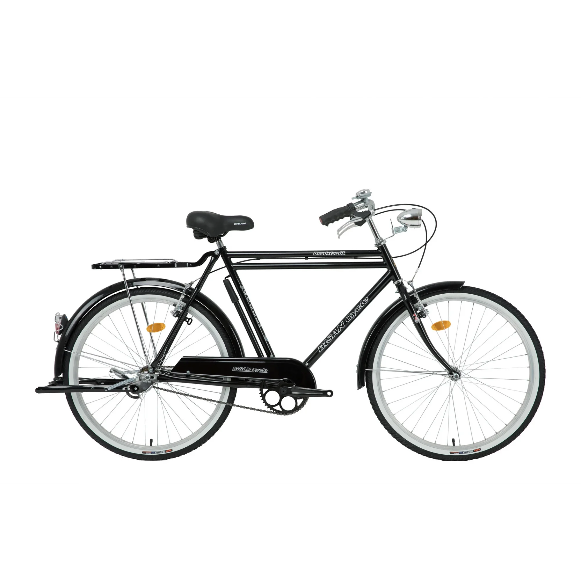 Bisan Roadstar GL Tel Fren 26 Jant Şehir Hizmet Bisikleti Siyah 58 Kadro