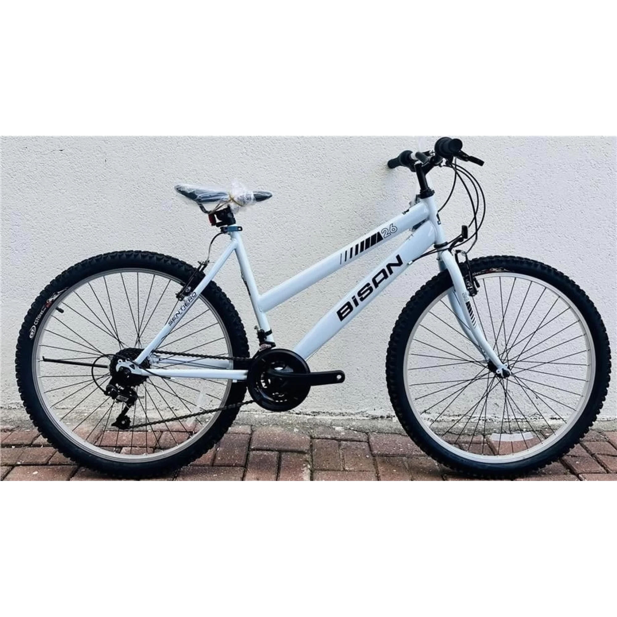 Bisan Sentiero V Fren 21 Vites 26 Jant Dağ Bisikleti Buz Mavi Siyah 46 Kadro