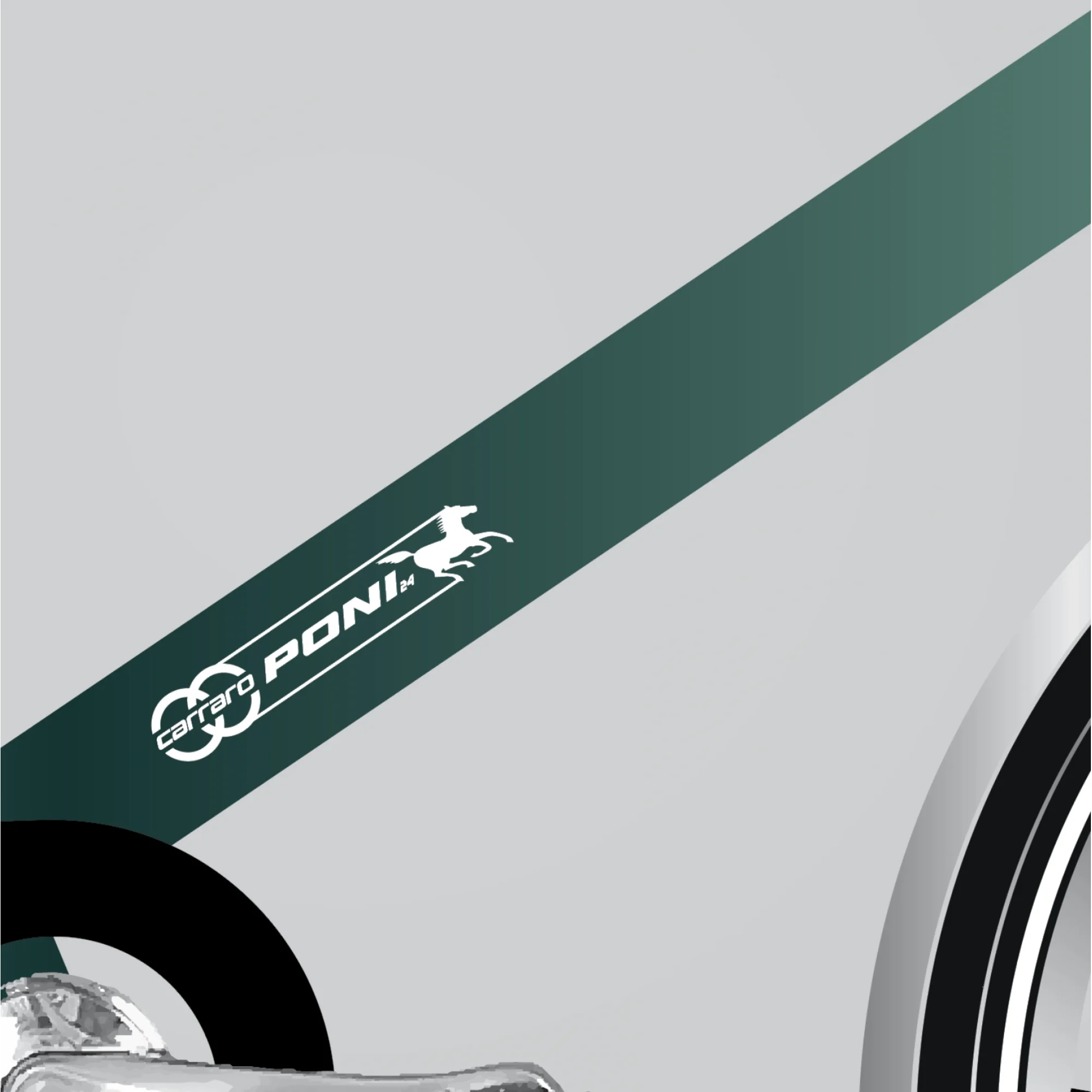 Carraro Poni 24 V Fren 3 Vites 24 Jant Şehir Bisikleti Yeşil Mavi Mor Beyaz 45 Kadro