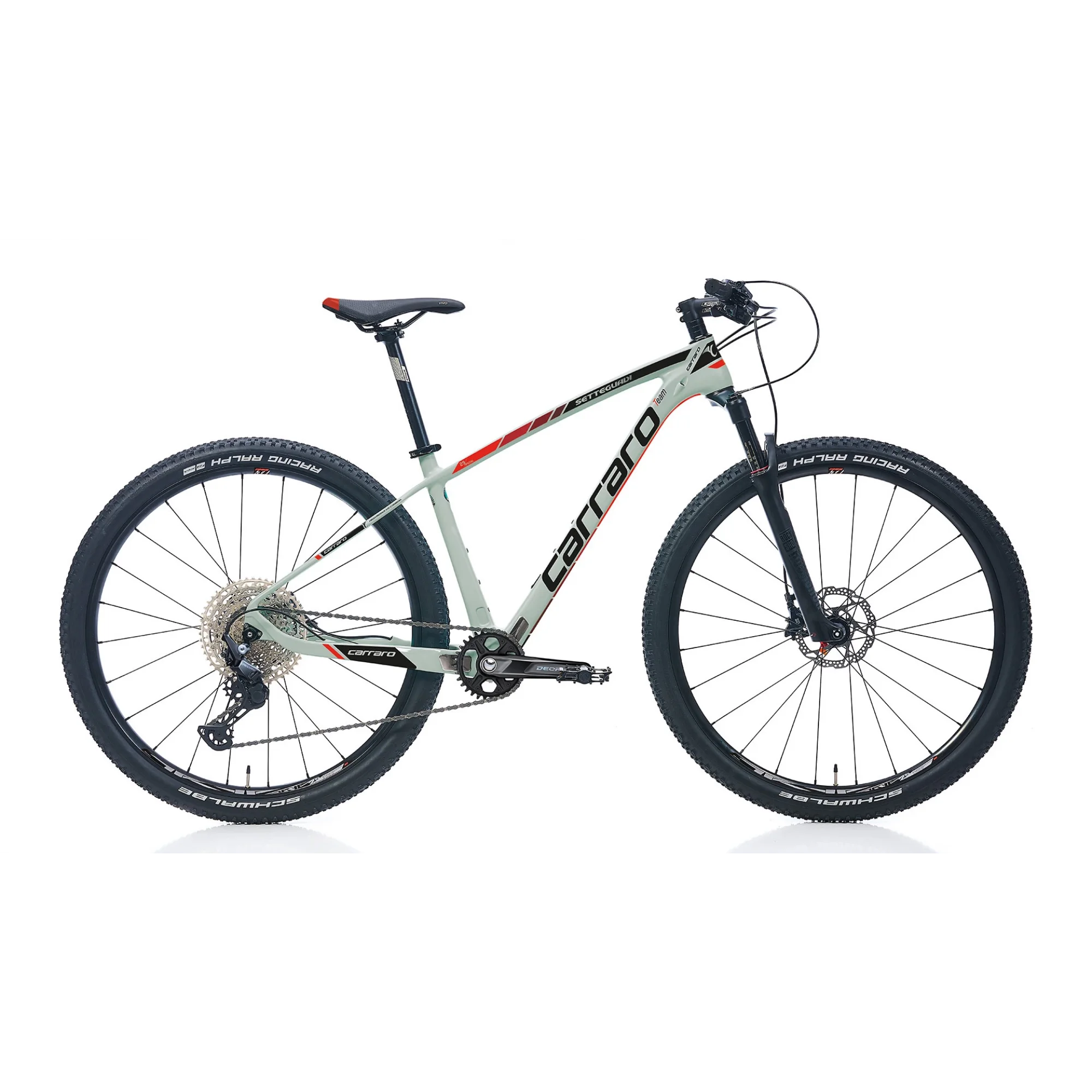 Carraro Setteguadi 9.1 Deore 12 Vites HD Fren 29 Jant Dağ Bisikleti Çimento Grisi 48 Kadro