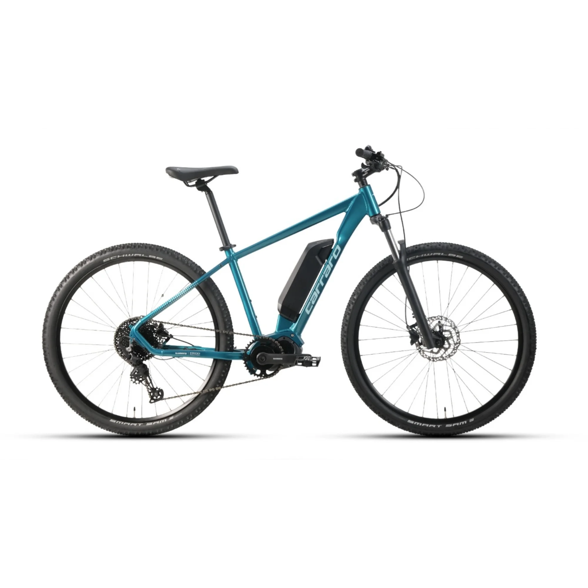Carraro Vector 9.1 Elektrikli Dağ Bisikleti HD Fren 11 Vites 29 Jant Petrol Yeşil Turkuaz Gri 44 Kadro