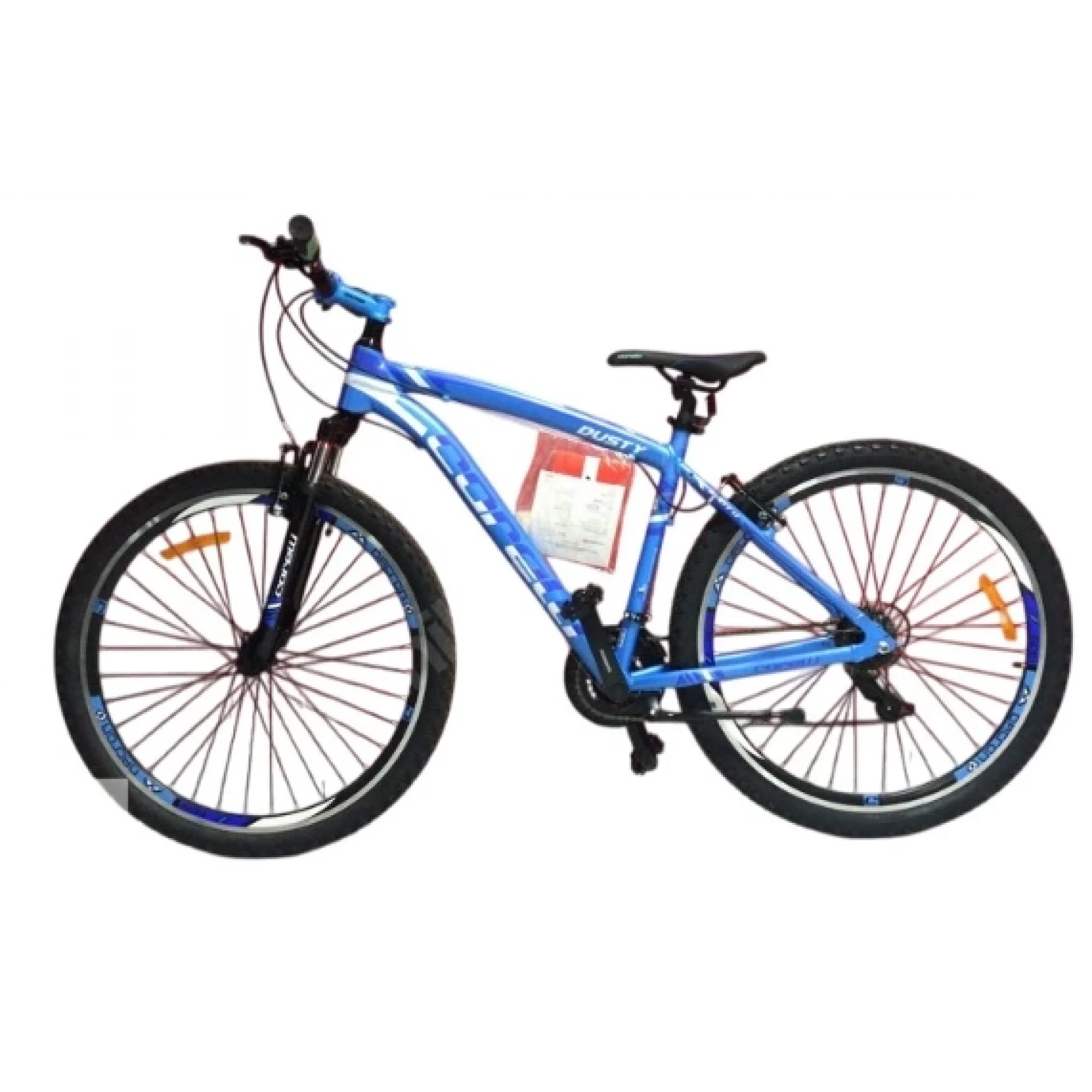 Corelli Dusty 1.1 V Fren Shimano 21 Vites 27,5 Jant Dağ Bisikleti Turkuaz Lacivert Beyaz 18 Kadro