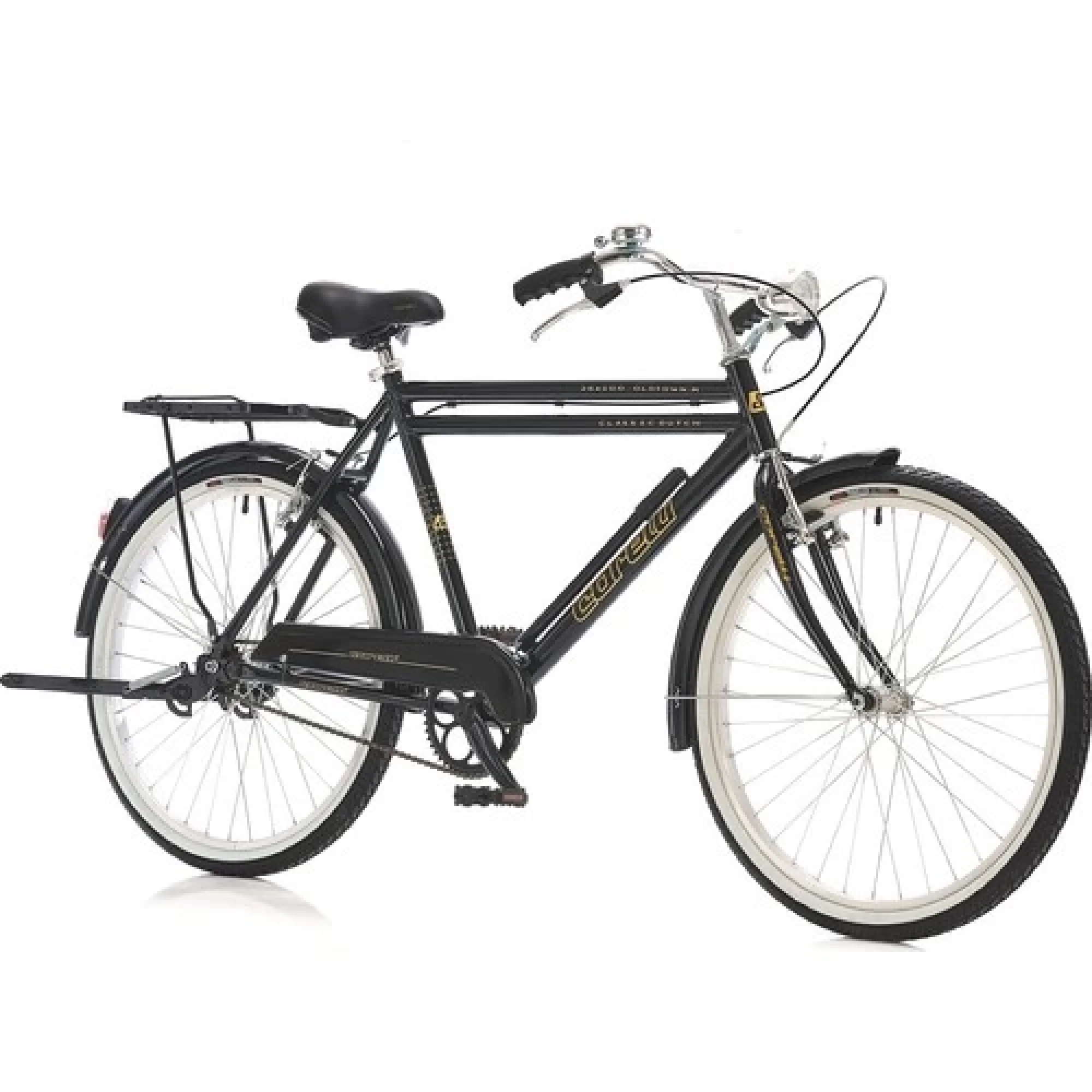 Corelli Oldtown M V Fren 26 Jant Hizmet Bisikleti Alüminyum Kadro Lacivert Sarı 57 Kadro