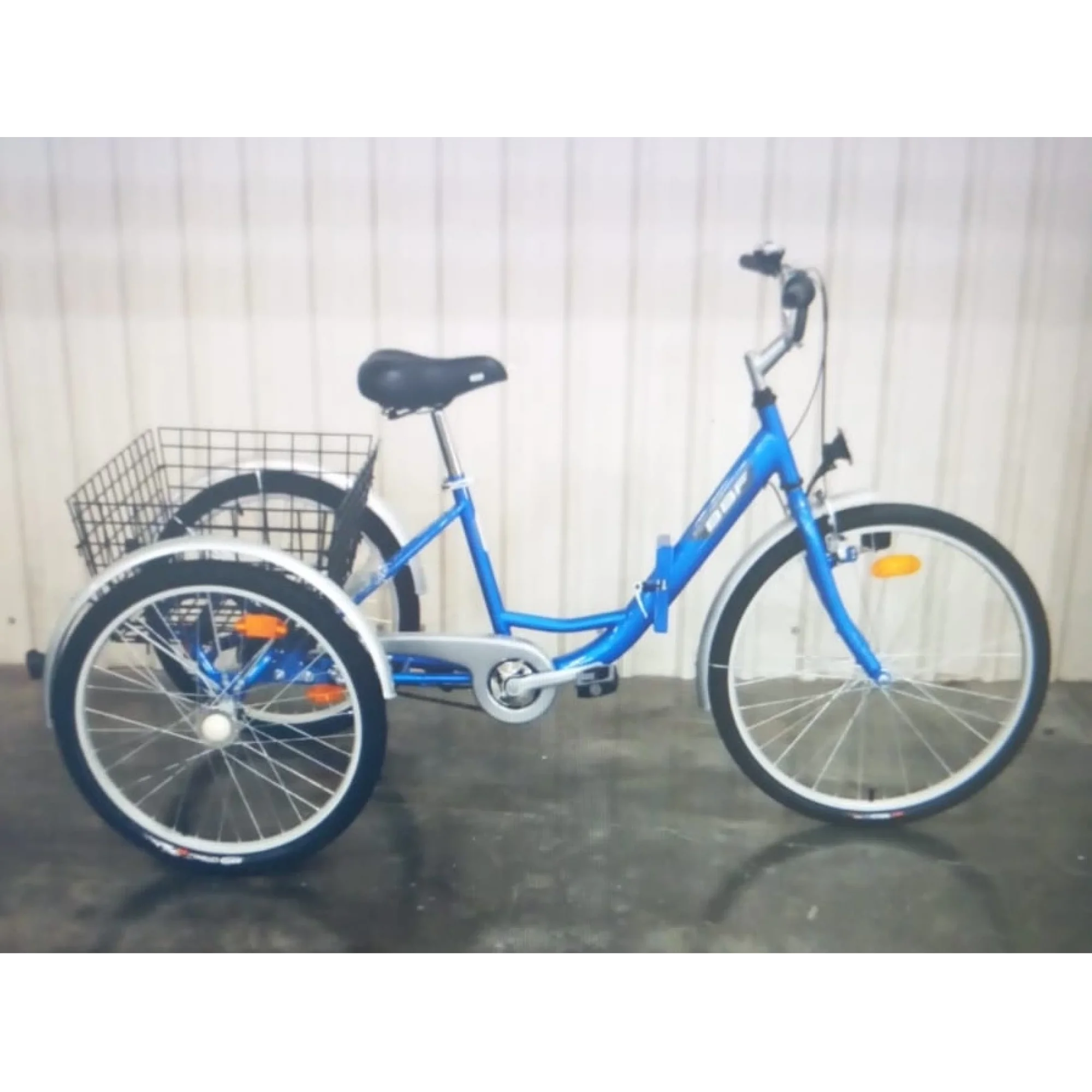 FSC BBF Cargo Nexus 3 Vites Ön V-Arka Kontra Fren Ön 24-Arka 20 Jant Katlanır Kargo Bisikleti Mavi