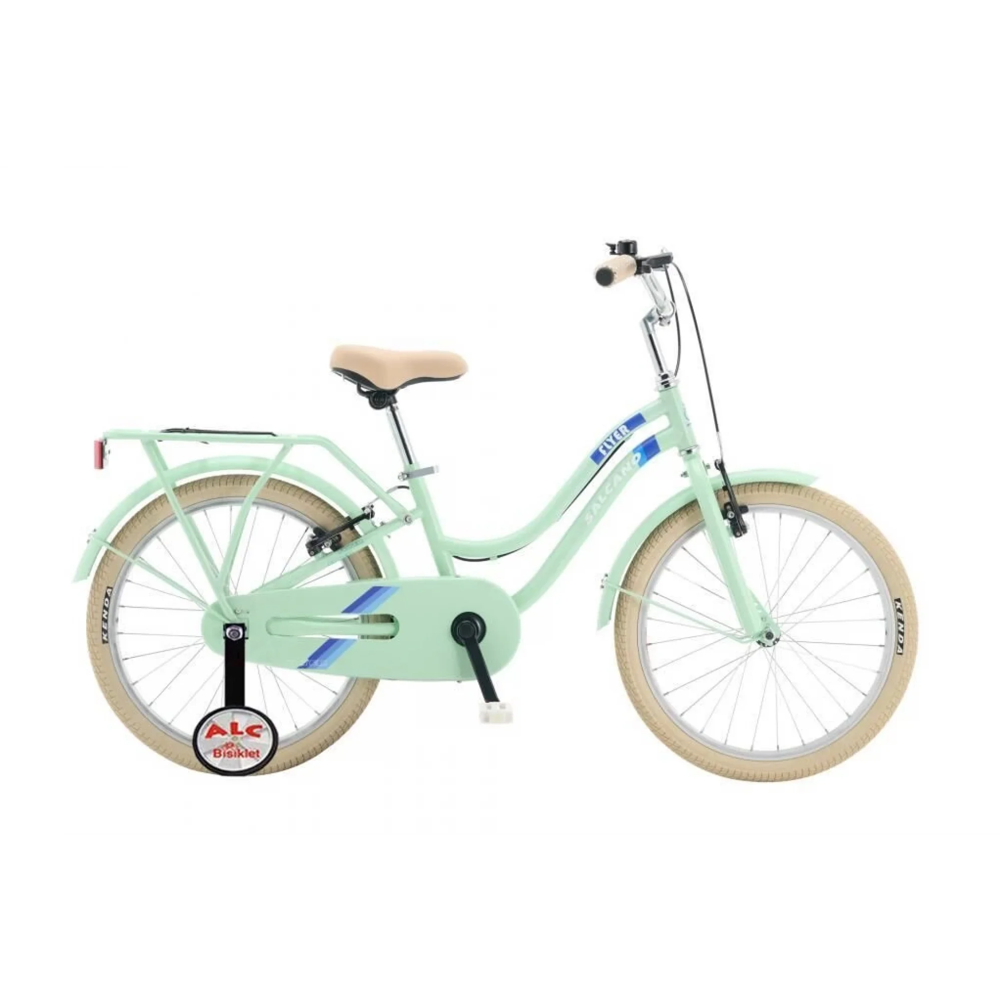 Salcano Flyer 20 V Fren 20 Jant Çocuk Bisikleti Mint Yeşili Mavi