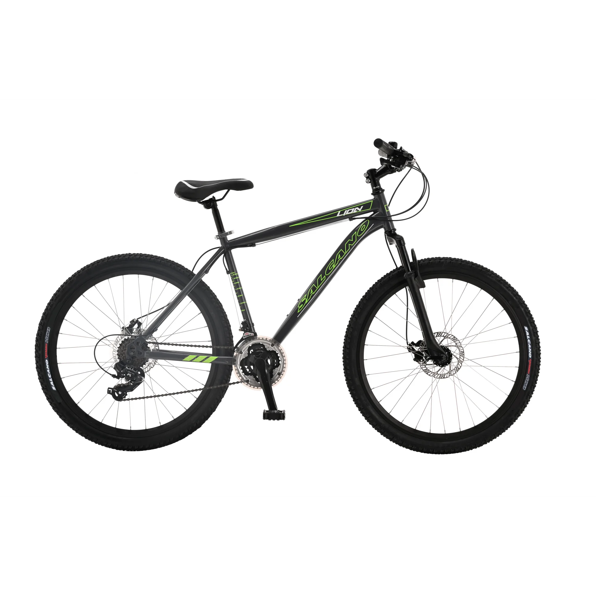 Salcano Lion 24 MD Disk Fren 21 Vites 24 Jant Dağ Bisikleti Siyah Sarı