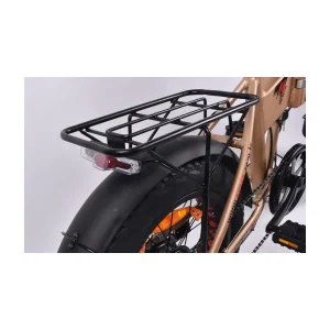 Arora Berlin Elektrikli Katlanır Bisiklet 249 W 36V10 Ah Siyah Gold