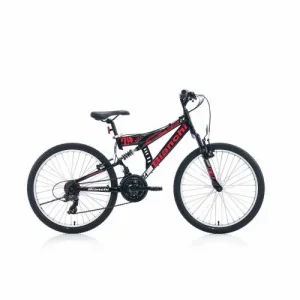 Bianchi Junior V Fren 21 Vites 24 Jant Dağ Bisikleti Siyah Kırmızı