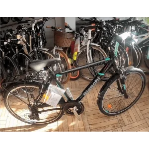 Bianchi Travel 504 V Fren 21 Vites 28 Jant Şehir Bisikleti Siyah Turkuaz 48 Kadro