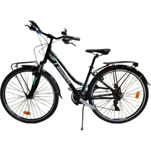 Bianchi Travel 505 V Fren 21 Vites 28 Jant Şehir Bisikleti Siyah Turkuaz 44 Kadro