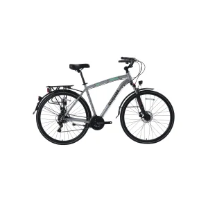 Bisan Comfortline MD Fren 21 Vites 28 Jant Şehir Bisikleti Gri Yeşil 52 Kadro