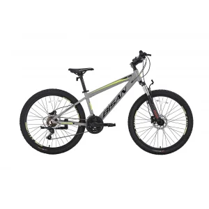 Bisan Cooper HD 27.5 Jant Açık Gri Siyah Sarı Dağ Bisikleti 37 Kadro