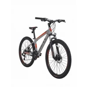 Bisan Cooper HD 27.5 Jant Açık Gri Siyah Kırmızı Dağ Bisikleti 37 Kadro