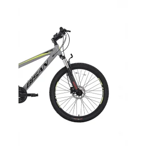 Bisan Cooper HD 27.5 Jant Açık Gri Siyah Sarı Dağ Bisikleti 37 Kadro