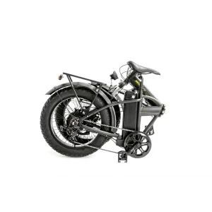 Bisan E-Folding F2 Shimano 7 Vites Disk Fren 20 Jant Elektrikli Katlanır Bisiklet Siyah Sarı