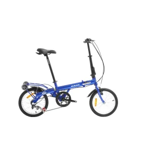 Bisan FX 3800 Nexus 3 Vites V Fren 16 Jant Katlanır Bisiklet Mavi Beyaz