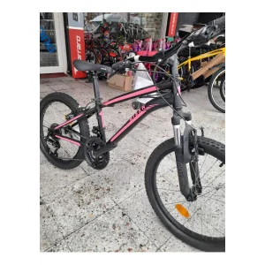 Bisan KDS 2750 V Fren 21 Vites 20 Jant Çocuk Bisikleti Siyah Pembe