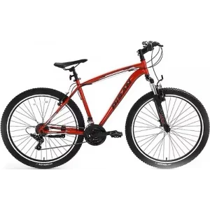 Bisan Leon V Fren 21 Vites 26 Jant Dağ Bisikleti Bayrak Kırmızısı Siyah 46 Kadro