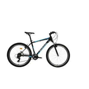 Bisan MTX 7050 V Fren 21 Vites 29 Jant Dağ Bisikleti Siyah Mavi 19 Kadro