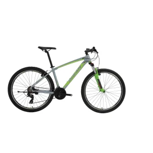 Bisan MTX 7100 V Fren 21 Vites 27,5 Jant Dağ Bisikleti Gri Yeşil 17 Kadro