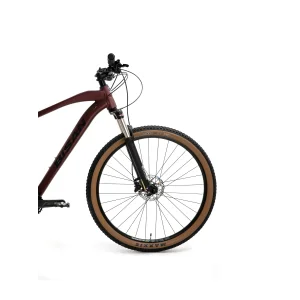 Bisan MTX 7600 HD Fren Deore 20 Vites 27,5 Jant Dağ Bisikleti Mat Koyu Bordo Siyah 48 Kadro