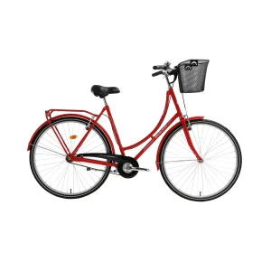 Bisan Paradise V Fren 28 Jant Şehir Bisikleti Kırmızı Gri 54 Kadro