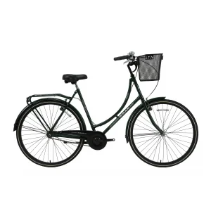 Bisan Paradise V Fren 28 Jant Şehir Bisikleti Yeşil Gri 54 Kadro