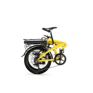 Bisan Prime V Fren 7 Vites 20 Jant Elektrikli Katlanır Bisiklet Cat Sarı Siyah 32 Kadro