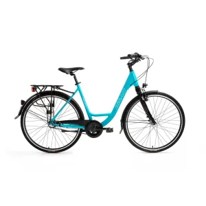 Bisan Ramona Nexus 3 Vites Ön V-Arka Kampana Fren 28 Jant Şehir Bisikleti Turkuaz Pembe 53 Kadro